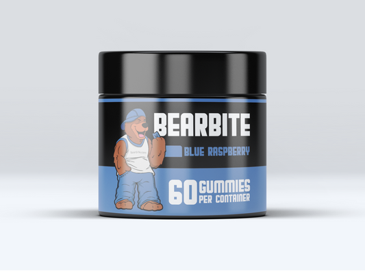 Bear Bites Protein Gummies - Blue Raspberry - 36g Protein